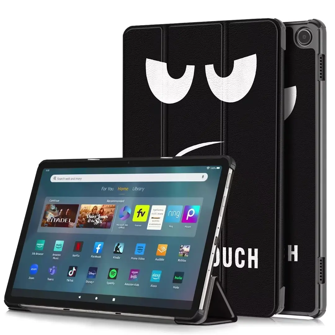 

Аксессуары для Amazon Fire Max 11 2023, чехол для планшета Trifol, противоударный чехол для Fire Max 11 дюймов, ПУ + ПК, подставка, чехол