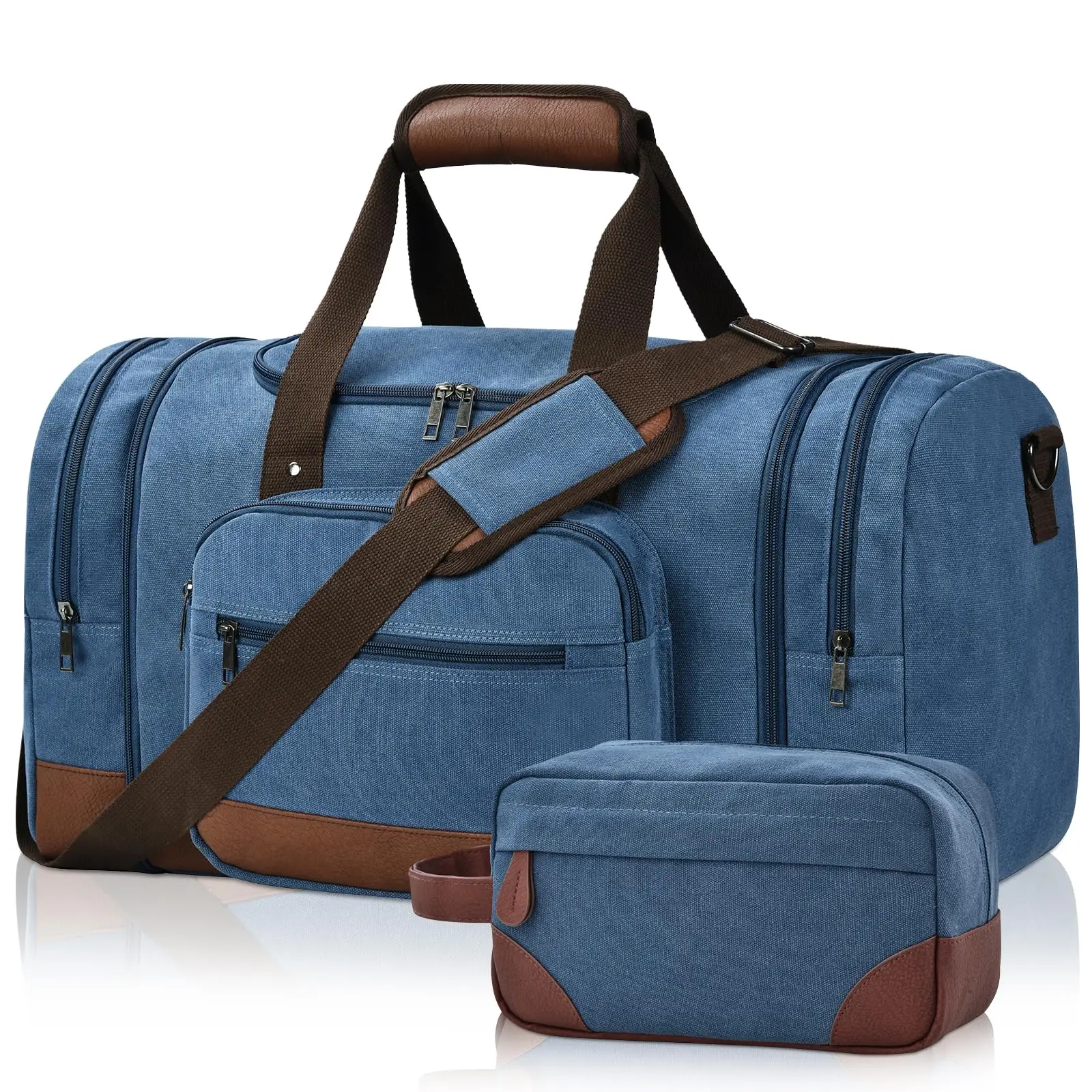 

Travel duffel carry-on duffle men's travel canvas duffel overnight weekend gym