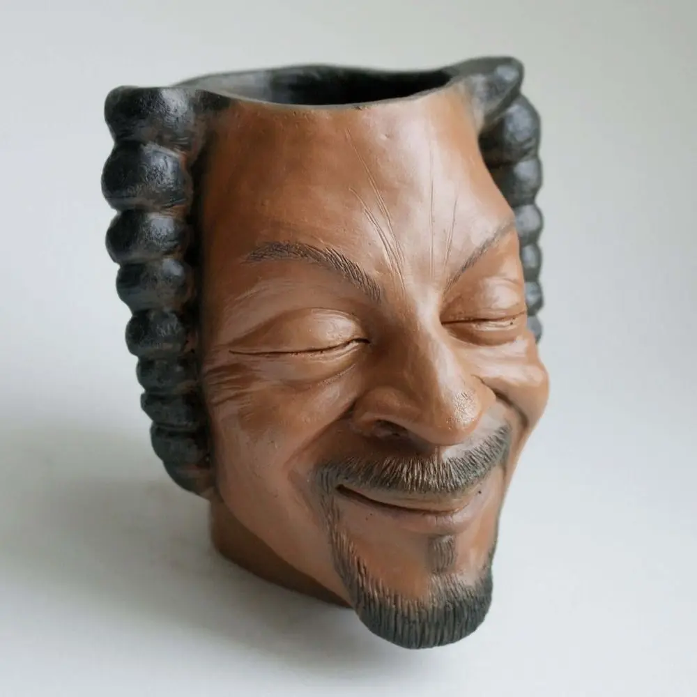 

Деталь для лица ваза для человеческого лица прочный бонсай полимерные цветочные горшки садовая утолщенная головка скульптура для офиса