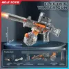 Large Capacity Automatic Water Absorption Water Gun Toys for Kids Electric Water Gun with Lights Outdoor Beach Parent-child Game 1