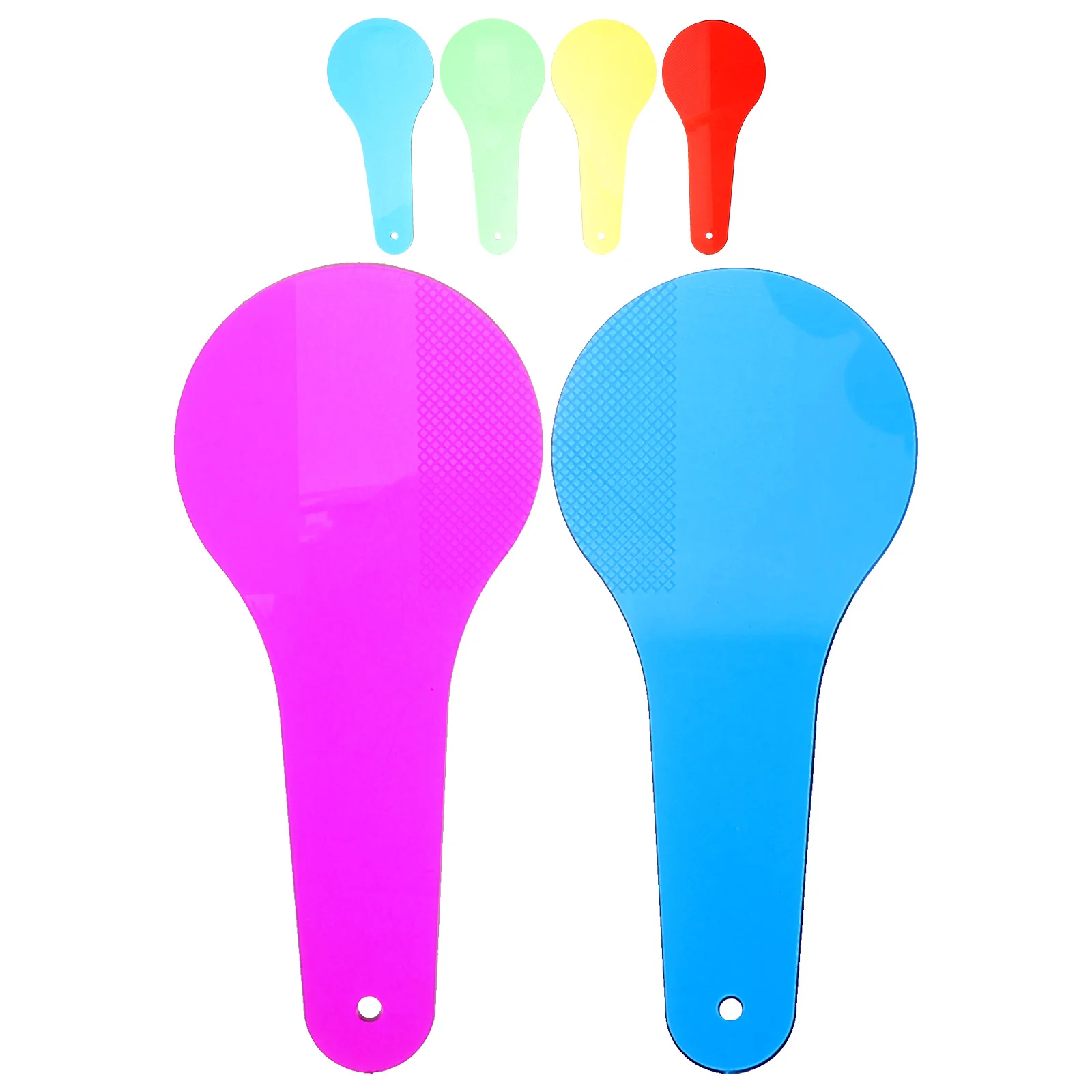 

6 Pcs Science Discovery Equipment Color Translucent Film Teaching Tools Facility Filter Board