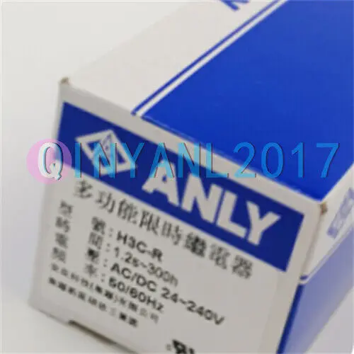 

1PC New ANLY H3C-R AC/DC 24~240Vin 1.2S~300H Timer