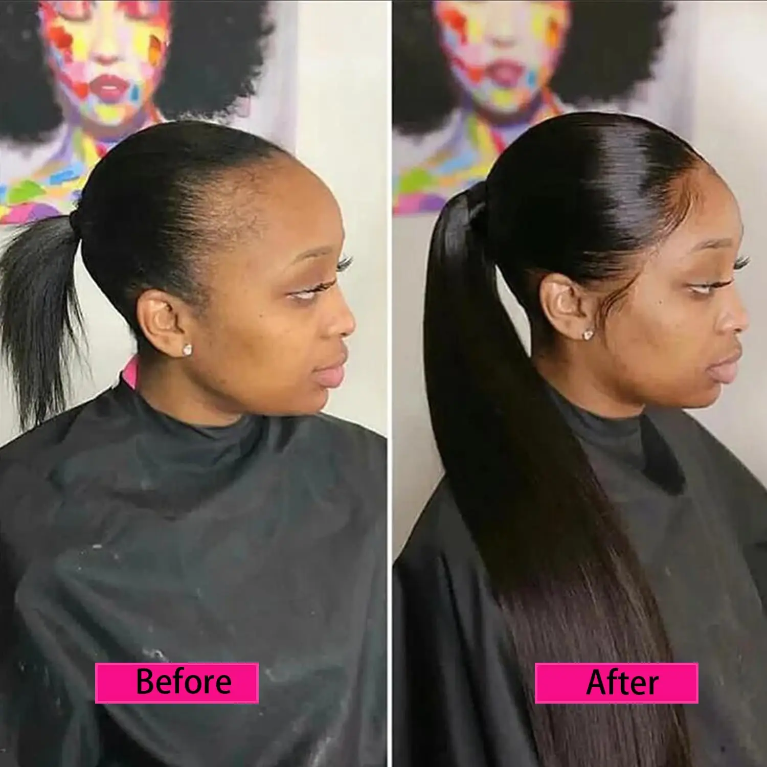 곱슬곱슬한 버마산 딥 워터 컬리 랩 어라운드 드로스트링 포니테일 인모 헤어 익스텐션 포니테일 클립인 익스텐션 포니테일