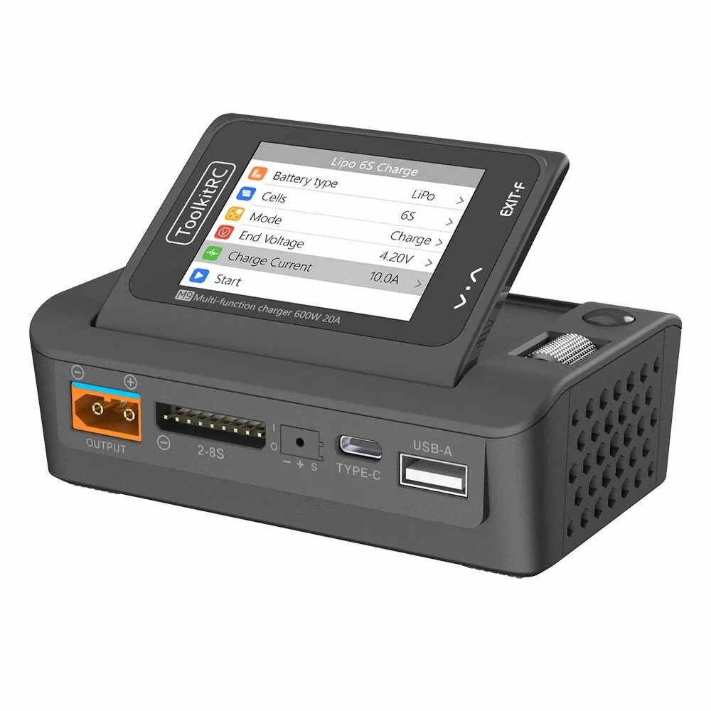 Chargeur RC 600W 20A 1-8S LiPo LiHV LiFe NiMH USB 65W