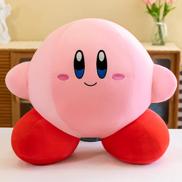 Anime Star Kirbyed Plush Toys Soft Stuffed Animal Doll Fluffy Pink Plush Doll Pillow Room Decoration Toys For Children's Gift 3