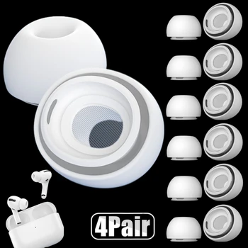 Für Apple AirPods Pro 1 2 Reduzieren Lärm Flüssigkeit Silikon Ohr Tipps für AirpodsPro Noise Reduktion Schutzhülle Ohrhörer Abdeckung