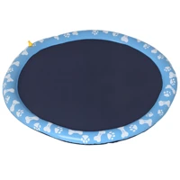 Piscine pliable pour chien, baignoire portable pour animaux de compagnie, piscine extérieure pour chiens et chats, grande piscine rafraîchissante facile à installer 6