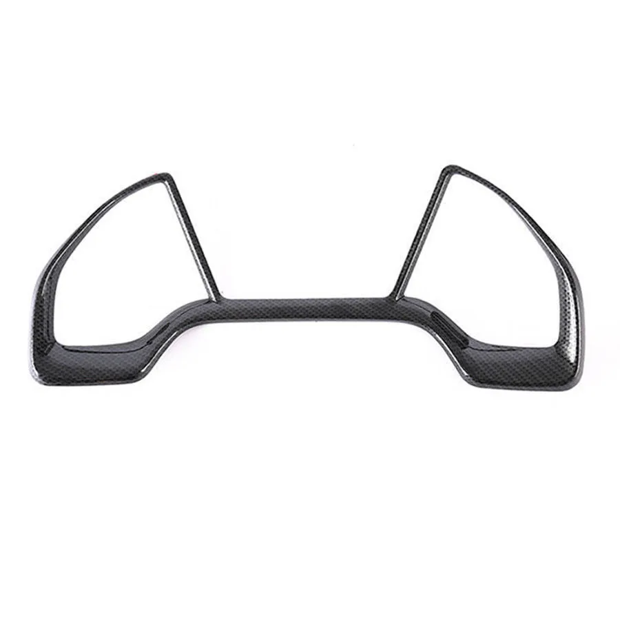 

YAQUICKA Car Interior Front Console Dashboard Instrument Frame Bezel Cover Trim Styling For Honda Civic 2016 2017 2018 Accessory