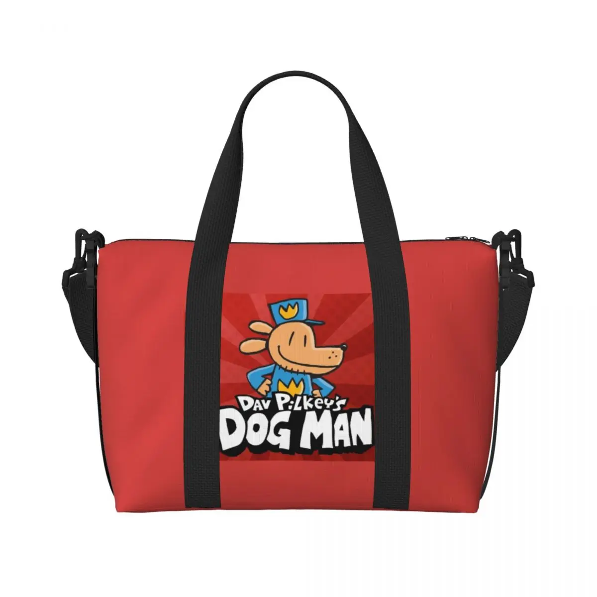 Dogs Man Grocery Tote Shopping Bags Women Large Capacity Beach Gym Travel Bags