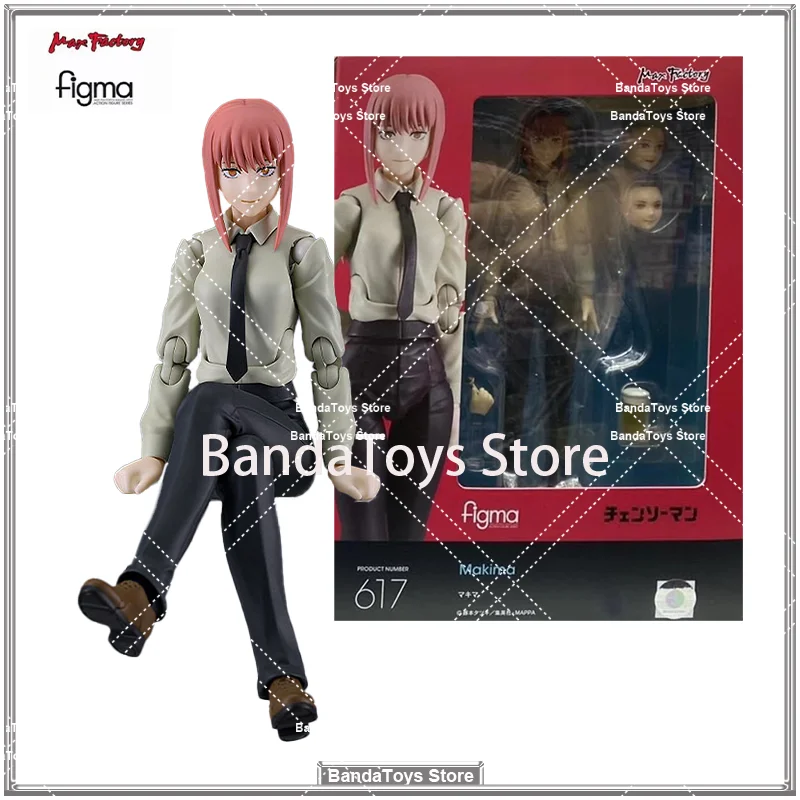 In Stock Original Figma 617 Chainsaw Man Makima Anime Action