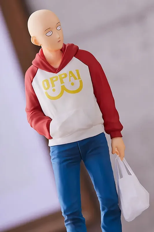 Saitama One Punch Man Oppai Hoodie 18cm POP UP PARADE One Punch