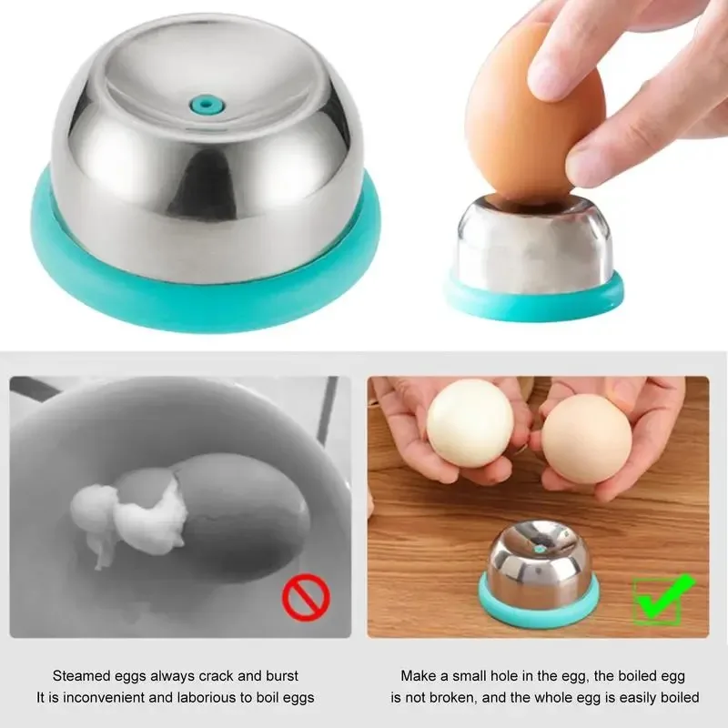 Eggshell Separator Egg Chalaza Remover Tool Stainless Steel Egg Piercer Kitchen Needle Punch Endurance Bakery Eggs Piercing Tool