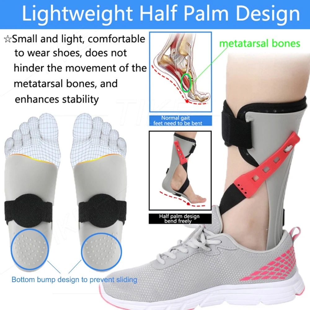 AFO Drop Foot Support Splint Ankle Foot Orthosis Brace for Stroke Drop Charcot Achilles Tendon Contracture Disease ankle support,ankle support brace