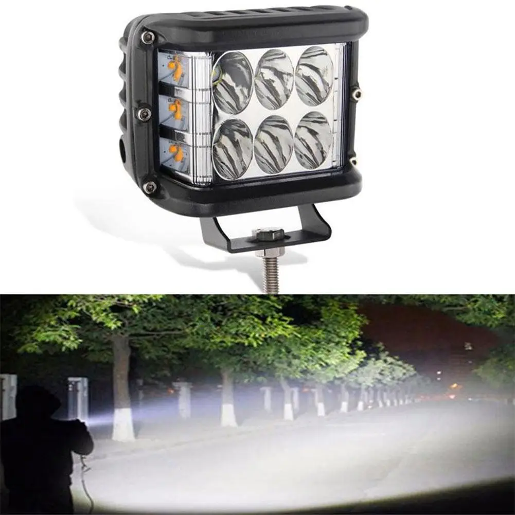 LED 바 오프로드 스팟 플러드 콤보 LED 라이트, 자동차 트럭 보트 ATV 트랙터용, 36W 스포트라이트 바, 자동차 조명, 12V, 24V