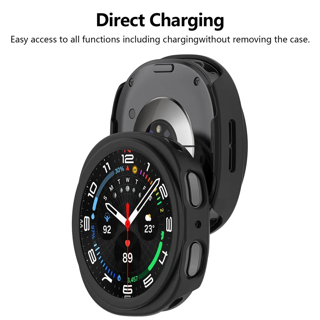 Enhanced Protective Bumper Case with Tempered Glass Set