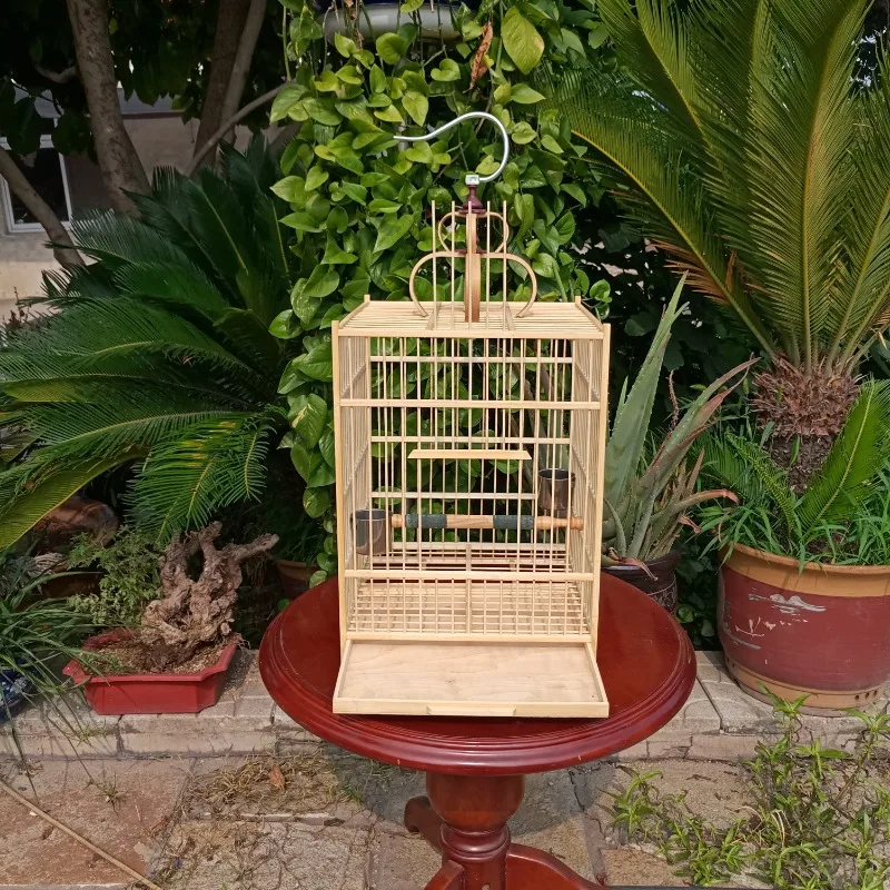 Canari Portable Bird Gabbie Feeder Large Pigeon Budgie Garden Gabbie Per Uccelli Supporto Per Pappagalli Gabbia Per Uccelli Prodotti Per Animali Yy50B