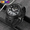 SKMEI 1655 Outdoor Sports Men's Electronic Watch Dual Display Multi functional Waterproof Student Exploration Watch 1