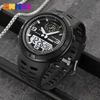 SKMEI 1655 Outdoor Sports Men's Electronic Watch Dual Display Multi functional Waterproof Student Exploration Watch 1