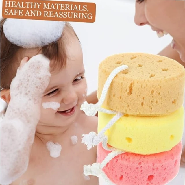 Light Pink Bath Sponges