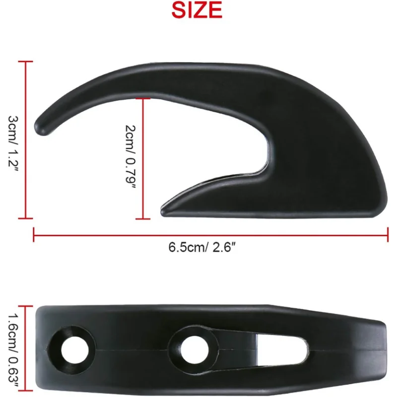 Gancio Portaborse Per Xiaomi M365/M365 Pro - Acciaio Legato, 3 Colori - Foto 4