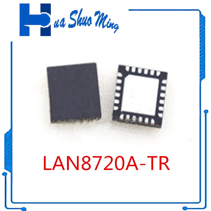 

20PCS/LOT LAN8720A-TR LAN8720A QFN-24