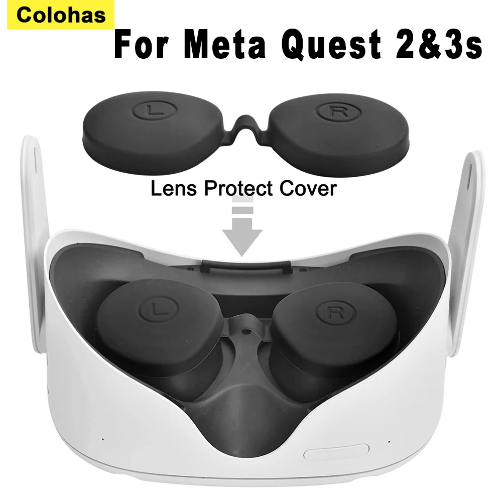 Silicone Dustproof & Anti-Scratch VR Lens Protector Cover