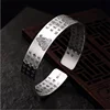 Retro Buddhist Scriptures Bangle For Men Women Party Accessories Opening Top Grade Buddha Bangles Male Blessing Lucky Jewelry 5