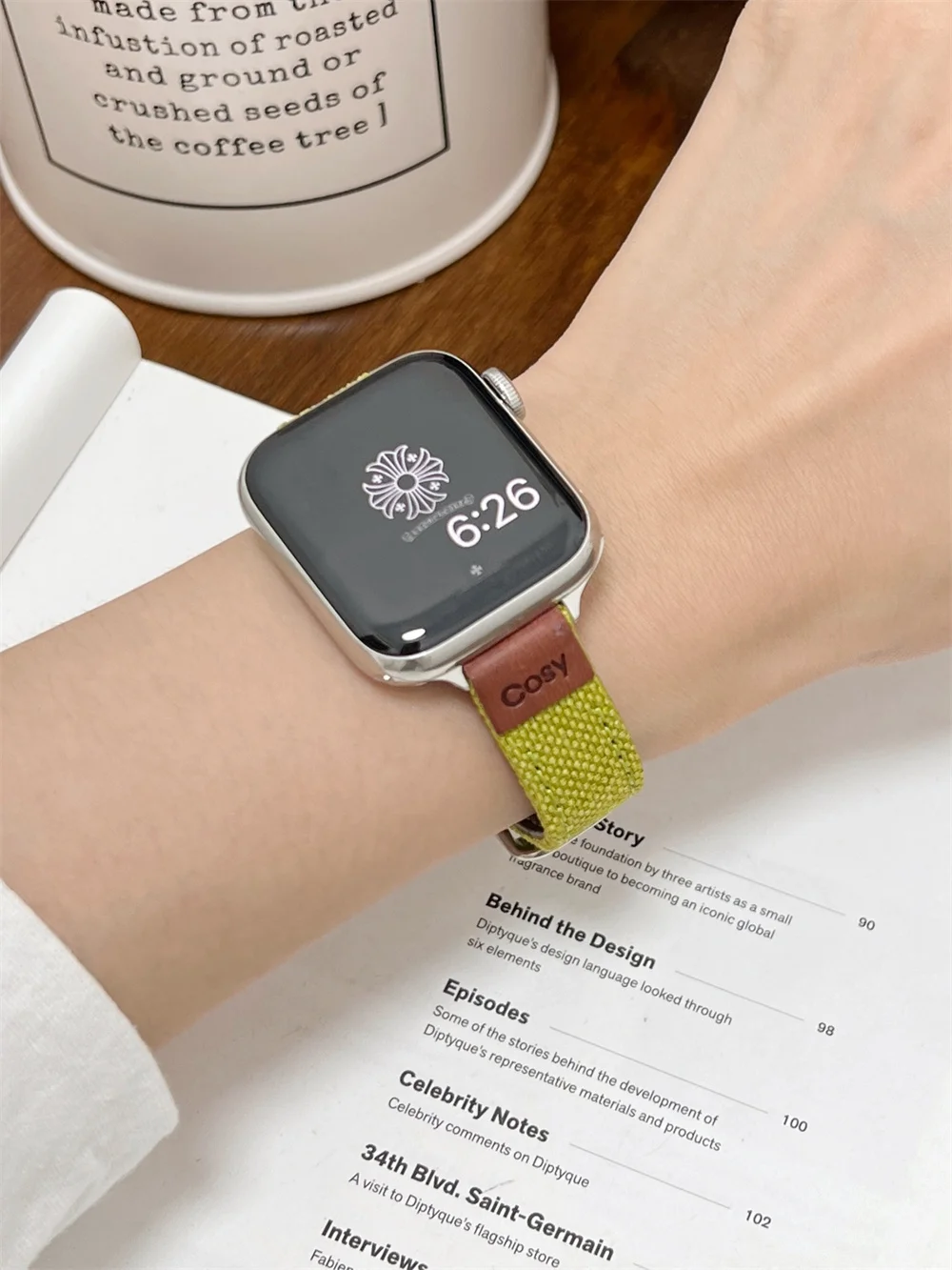 Cinturino elegante per smartwatch compatibile con apple watch_voghion.com