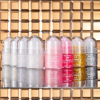 Diamond Highlighter Rolling Ball Glitter Gel Smooth Body Face Brighten Jelly Sparkling Shimmer Sequins Party Concert Makup Tool 2