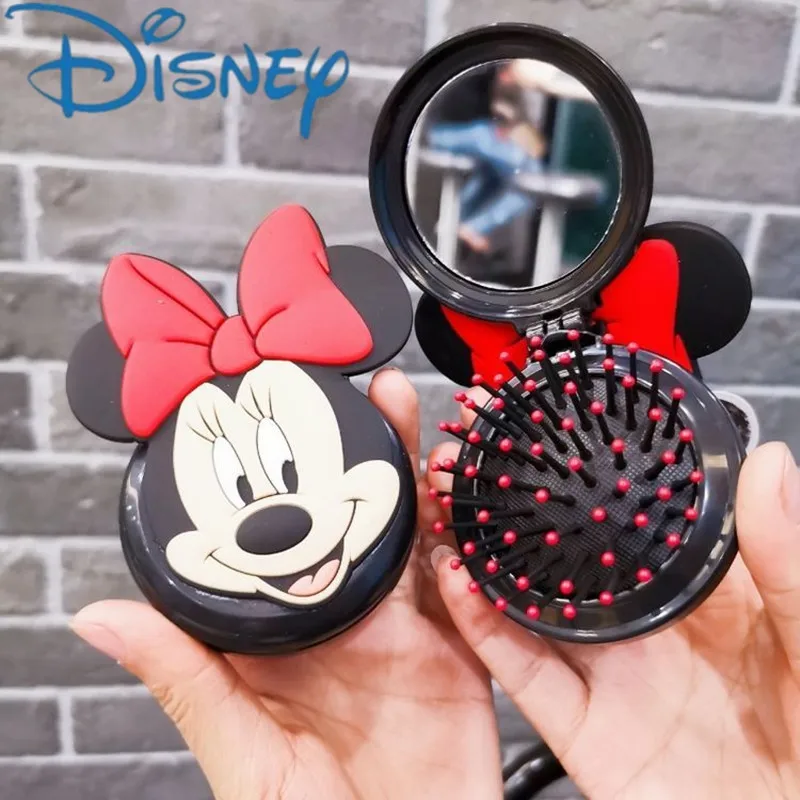Mickey Mouse Folding Comb Mirror Comb Minnie Mouse Minnie Mouse