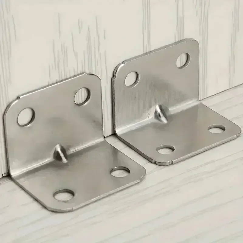 Stainless Steel L Shaped Corner Connectors for Furniture