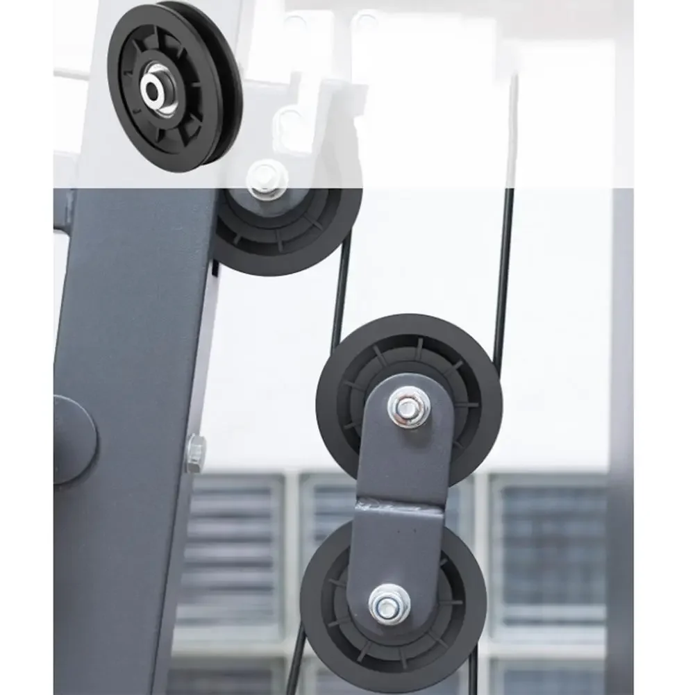 Fitness Pulley Wheel 4Pcs Nylon Bearing