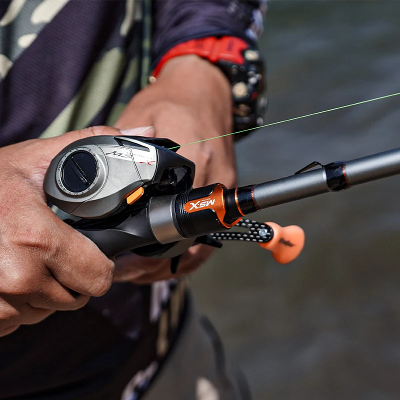 Histar MS-X FUJI 버전 긴 캐스트 O 링 크로스 라인 카본 테이프, 빠른 액션 UL-MH 경도, 고강도 낚싯대, 1.68-2.4m