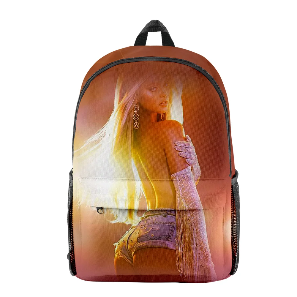 

Popular Youthful Loren Gray Student School Bags Notebook Backpacks 3D Printed Oxford Waterproof Boys/Girls Funny Travel Bags