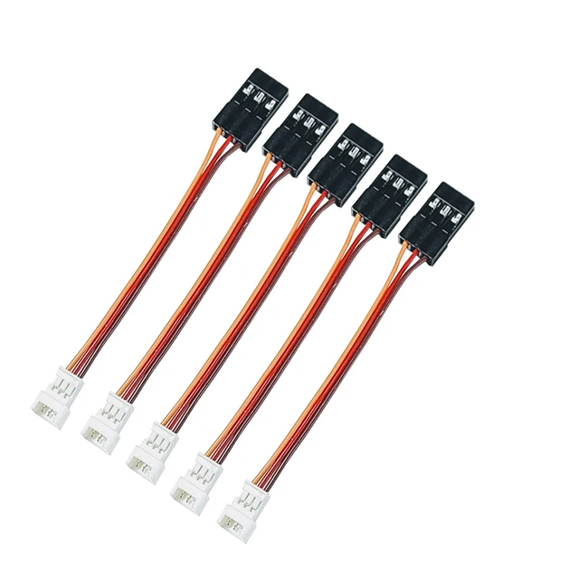 Stech Moto 4 Adattatori Cavo Micro JST 1.25 A 3 Pin - Lunghi 15cm, In PVC, Per Servo E Batterie LiPo Connettori JST VUNIVERSUM - Foto 4