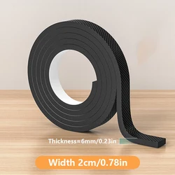 Non - Slip Heavy - Duty Rubber Furniture Pads - Self - Adhesive Floor Protectors - 1 Roll (Width 2cm)