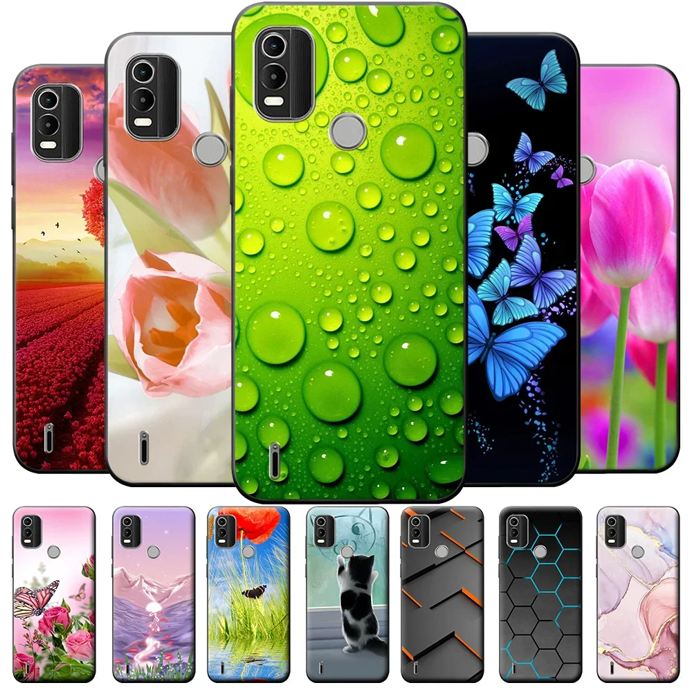 Marble TPU Protective Back Cover