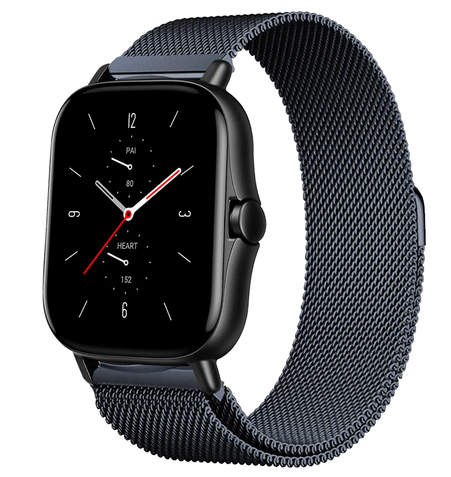 Magnetic Metal Mesh Smartwatch Bracelet Strap