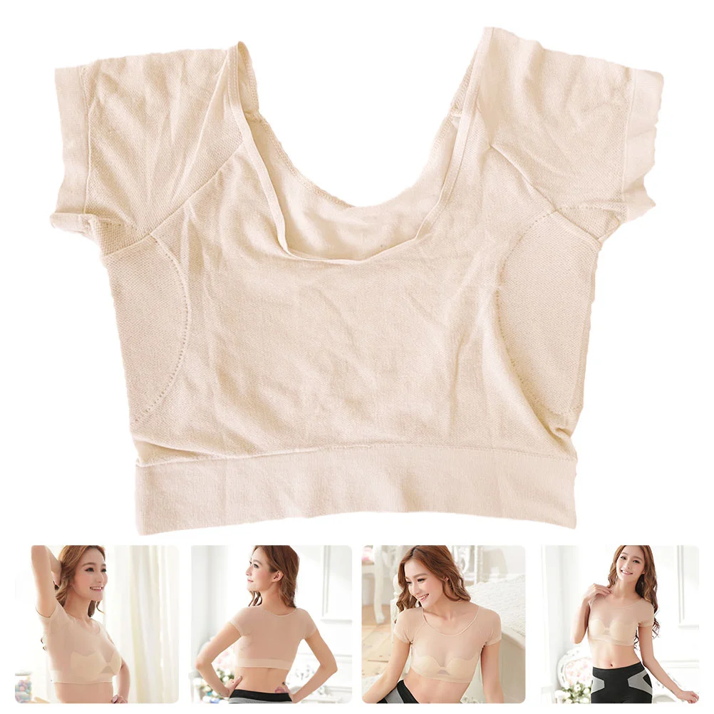 Sweat Pad Vest Women Underarm Clothing Accessories Absorbent Pads Birthday Gift Armpit Shield Bras Tank Top