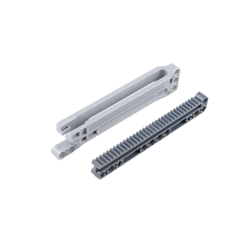 Technical Parts 18942 18940 1x14x2 Rack Chute MOC Push Rod Rack Assemble Putter Small Particles Puzzle Building Blocks Bricks puzzle building block toy,technical bricks