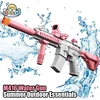 Water Pistol Electric Water Gun Launch Children Summer Fully Automatic Continuous High Pressure Guns Rechargeable Splashing Toys 3