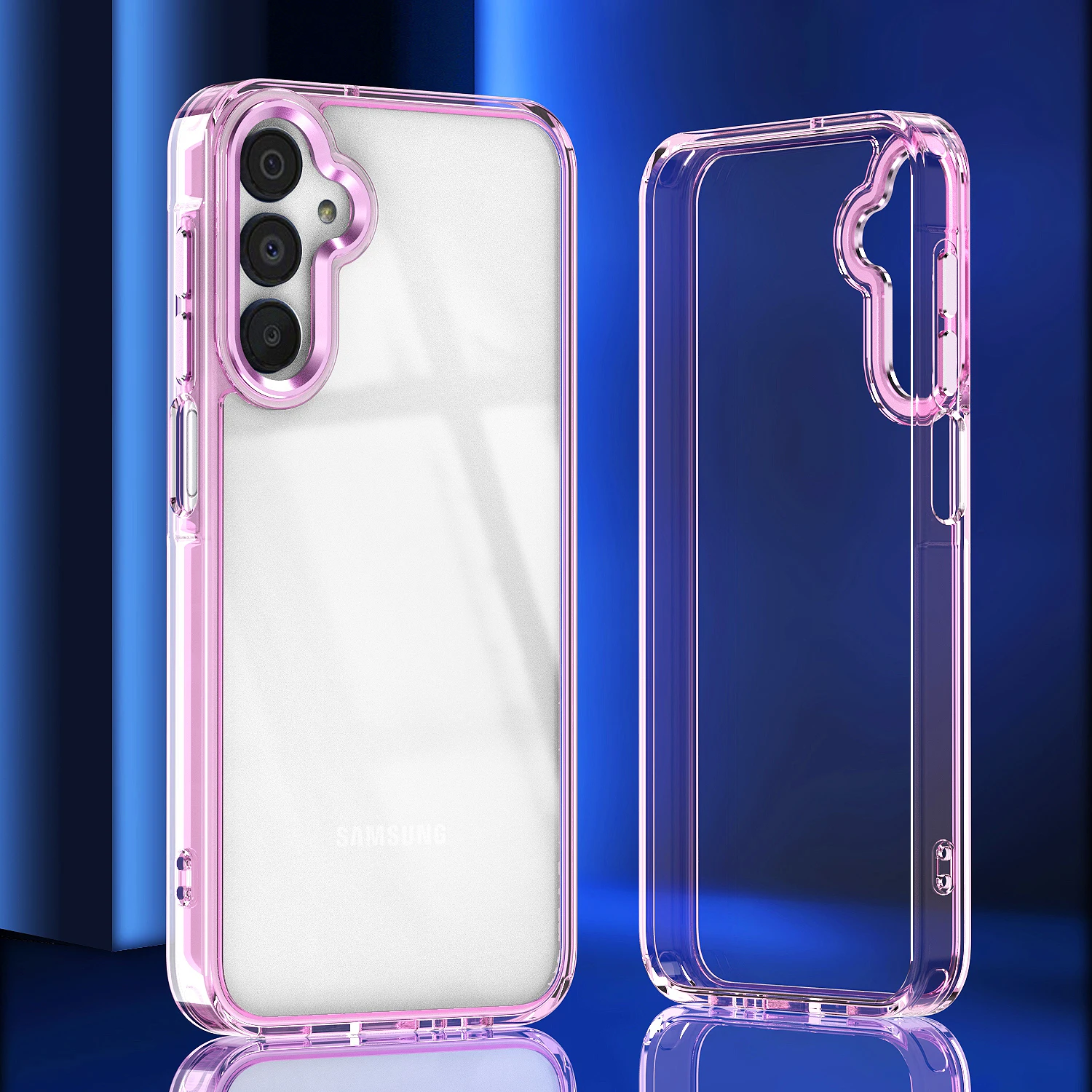Luxury Transparent Shockproof Phone Case - Stylish and Durable Protection Cover