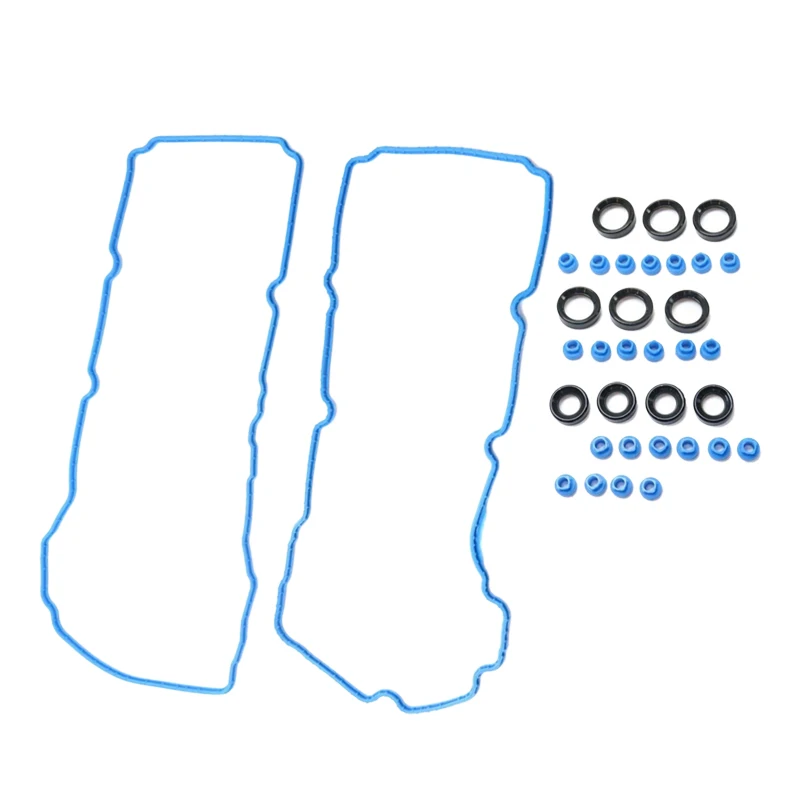 Valve Cover Gasket Grommet Seal Kit 1 Set Fit for Ford F-150 Explorer 3.5L 3.3L V6 Rubber o ring gasket,washers and gaskets,o ring kit