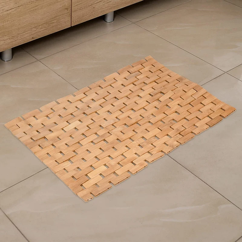 Teak Bath Mat Target