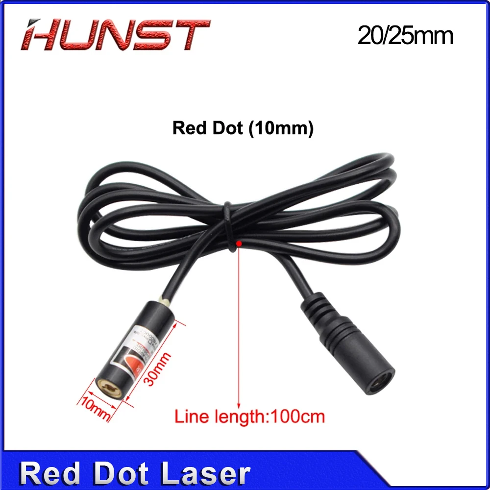 Dia: 20/25mm Red Dot Holder Set DC 5V Diode Module Device Positioning For DIY Co2 Laser Engraving Cutting Head