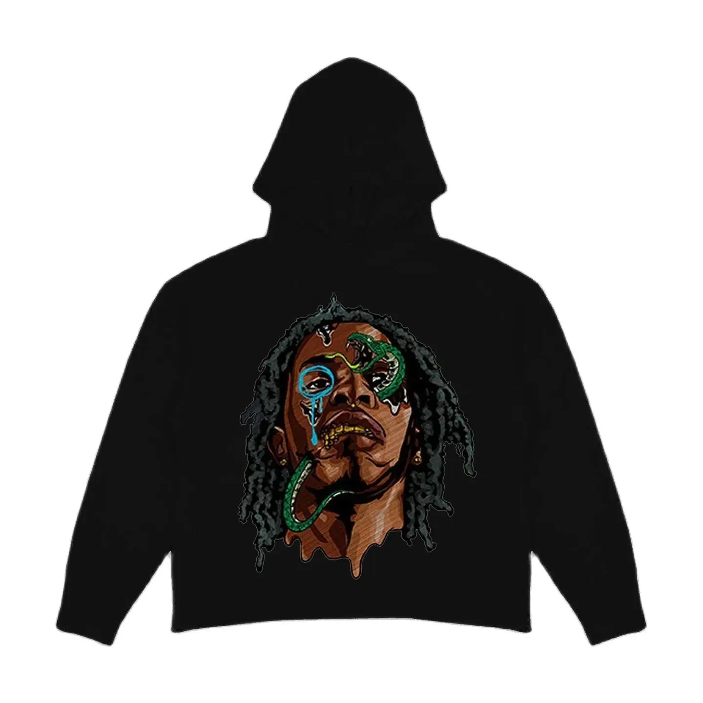 

y2k High Street Clothing Regular Pullover Men's 2023 Autumn/Winter Fashion Loose Versatile Hoodie Men's