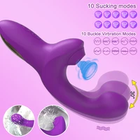 Leistungsstarker 20-Gang-Dildo-Vibrator, weiblicher Klitoris-Sauger, Vakuum-Klitoris-Stimulator, Erwachsene, Waren, Finger, wackeliges Sexspielzeug für Frauen 3