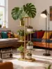 26773-bc39cc.jpg Indoor Vertical Flower Pot Shelf Premium Modern Black Metal 6-Tier Space-Saving Plant Stand