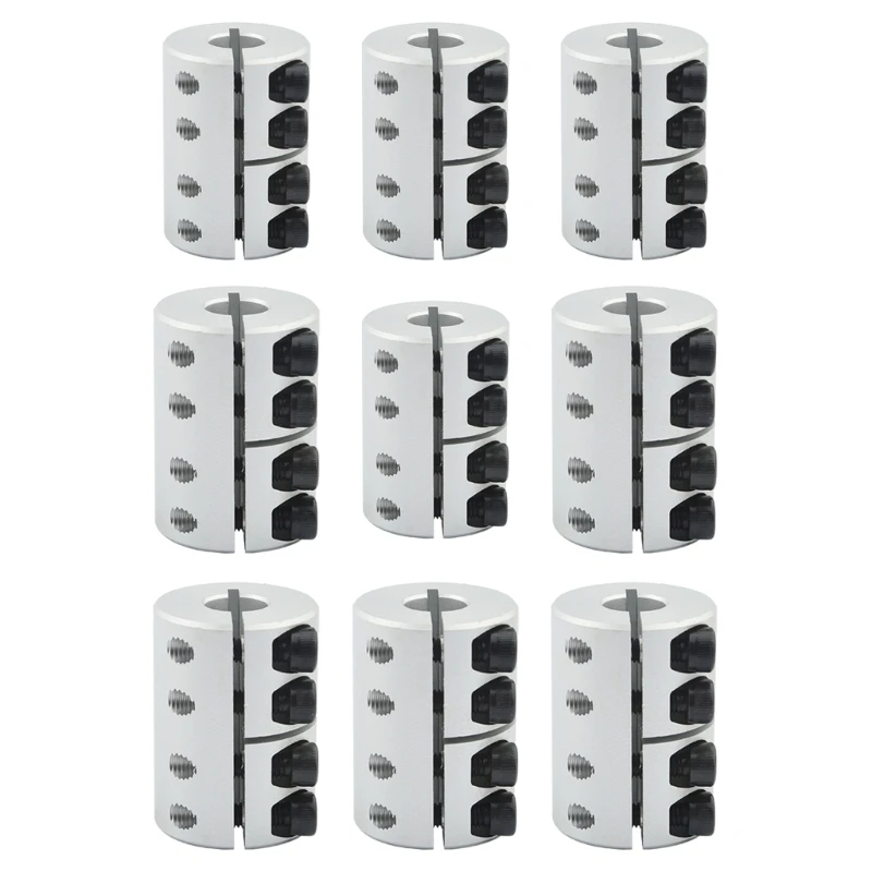 

Rigid Shaft Coupler Clamp Stepper Motor Coupling Fit for Engrave Machine Screw Clamp Power Tool 3D Printers Dropship