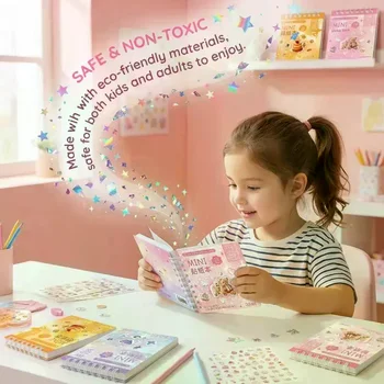 24 Pezzi/Pacco Adesivi Decorativi Kawaii per Scrapbooking, Collage e Diari, Decorazioni Carine per Artigianato